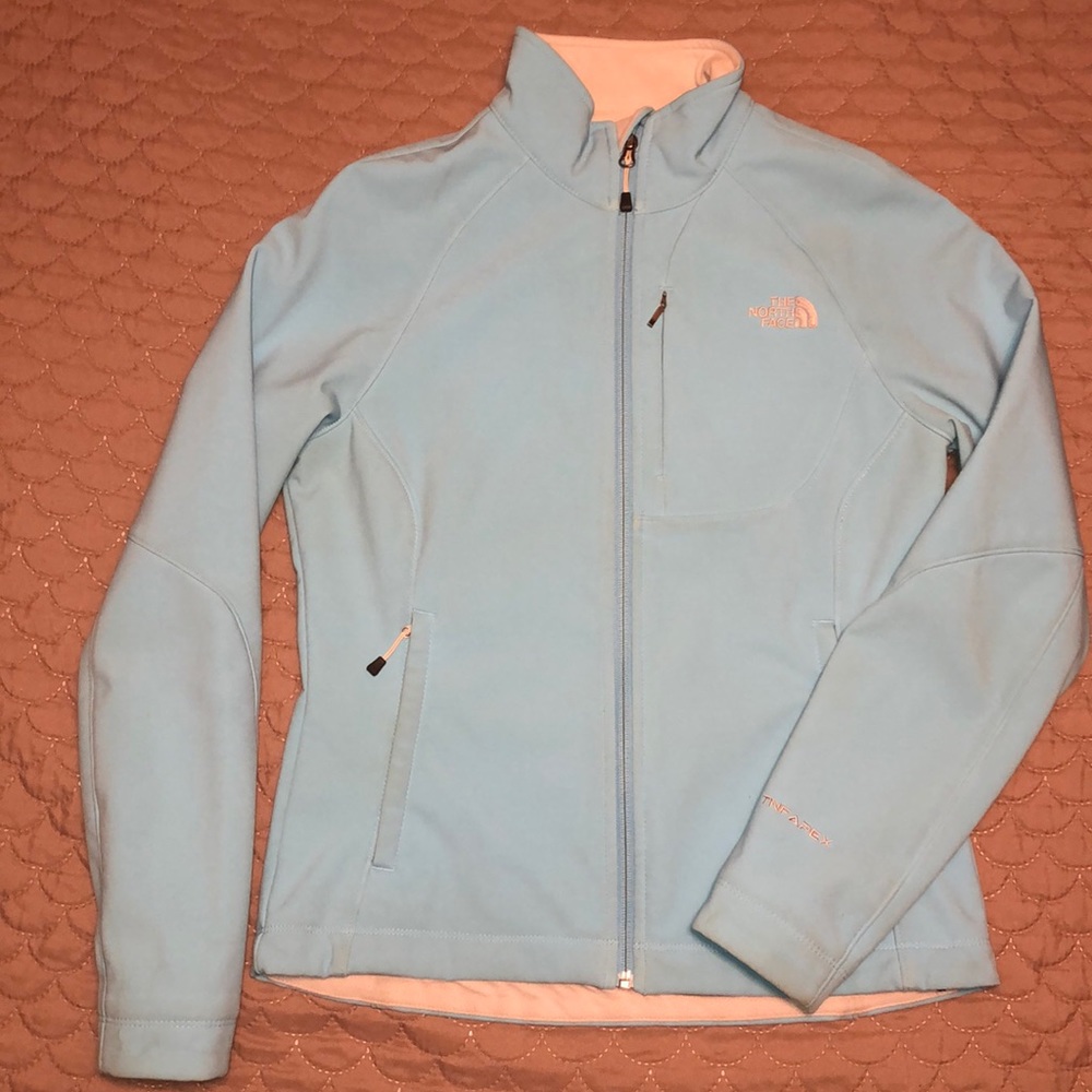 The North Face soft shell jacket. TNF Apex.